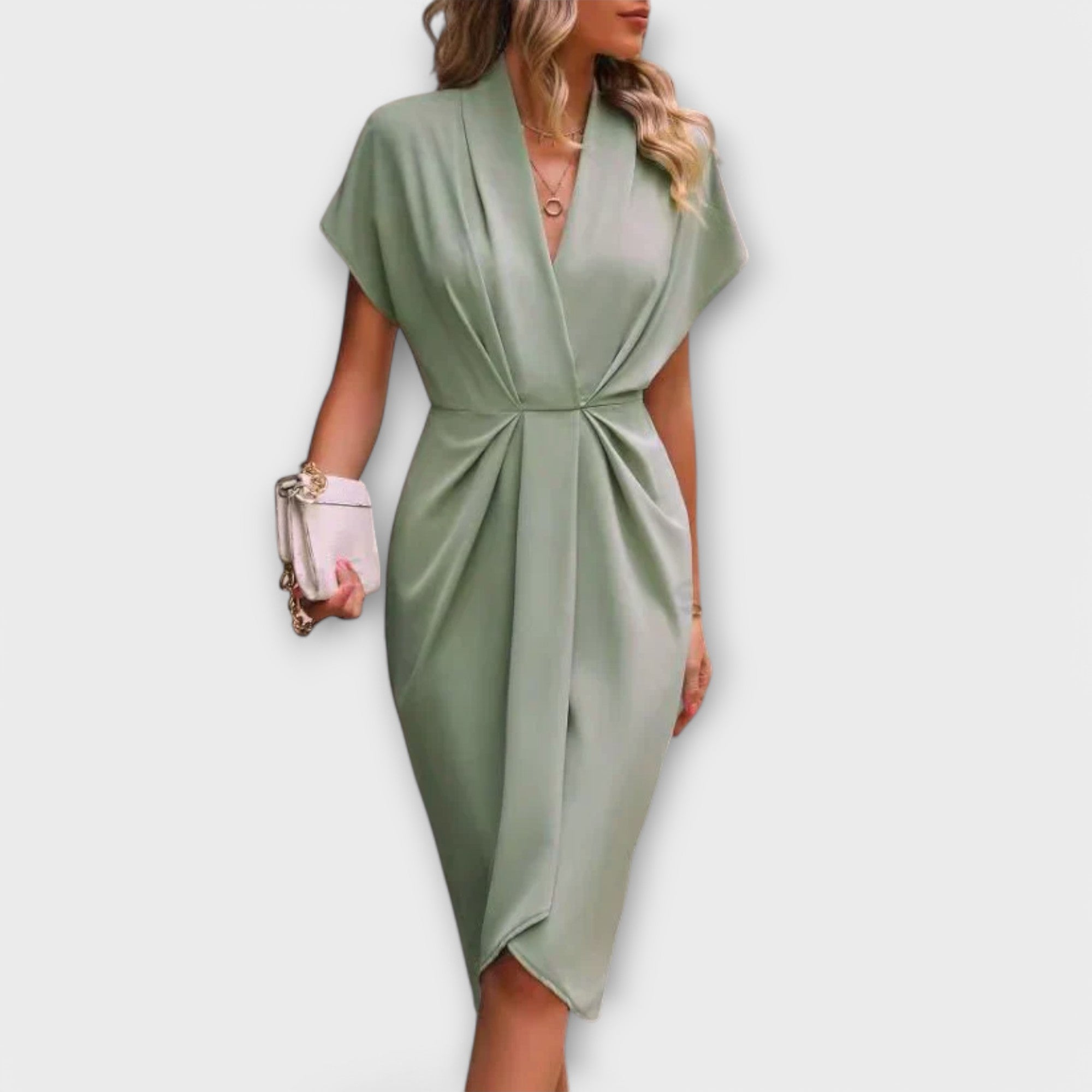 Serena - Midi Cable Dress
