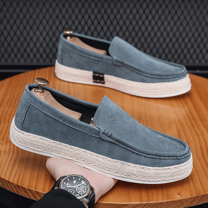 Leather Moccasins for Men Nantes Verno