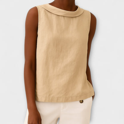 Brianna - Elegant Sleeveless Top