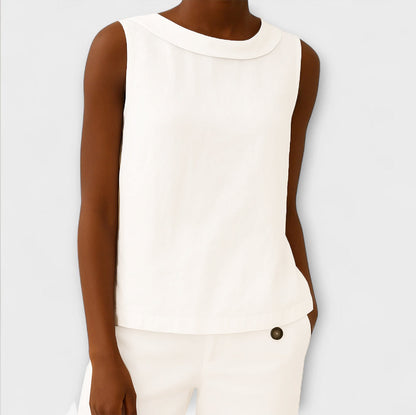 Brianna - Elegant Sleeveless Top