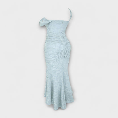 Renske - Long dress with an elegant and sophisticated bodice